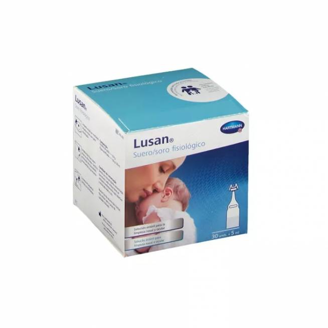 Lusan fiziologinis serumas 30x5 ml Vienkartinė dozė