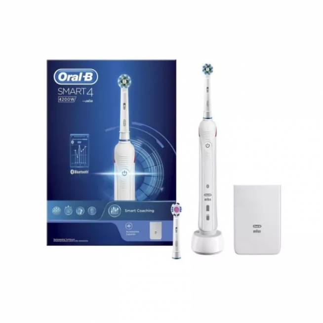 Elektrinis dantų šepetėlis "Oral- B Smart 4 4200w White