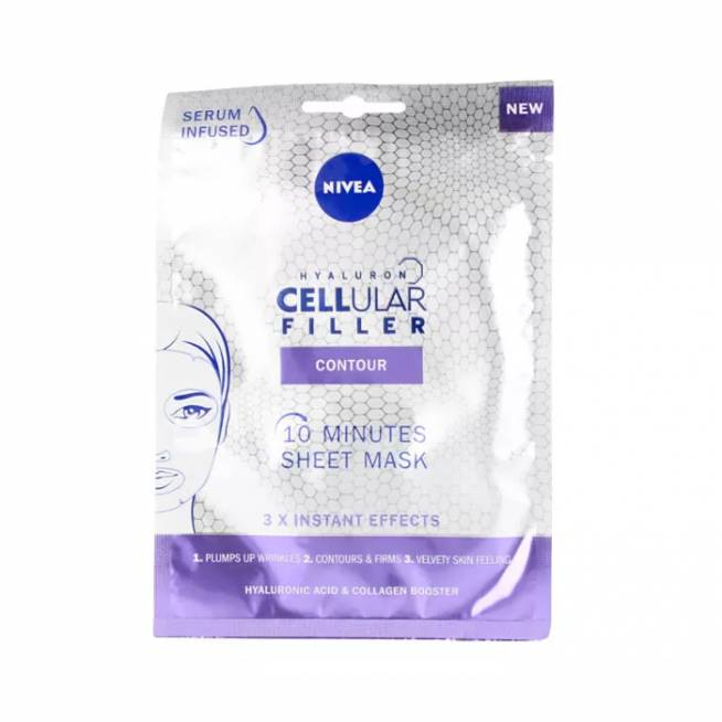 "Nivea Hyaluron Cellular Filler Contour" veido kaukė