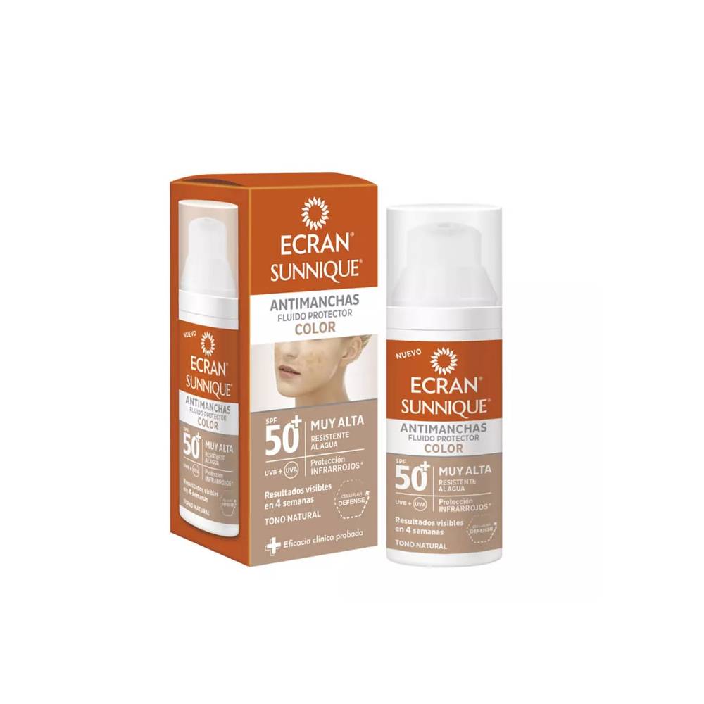 Ecran Sunnique Antimanchas Color Spf50 50ml