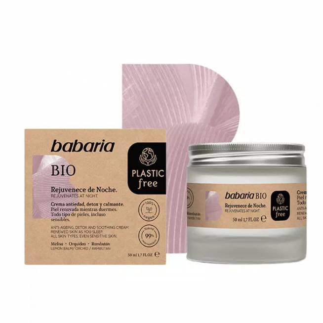 "Babaria Bio atjauninantis naktinis kremas 50ml  