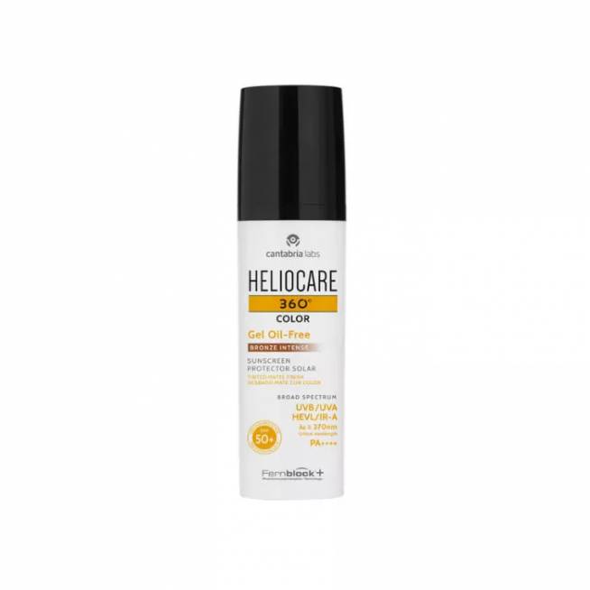 "Heliocare 360 Gel Oil Free Bronze Intense Spf50 50ml