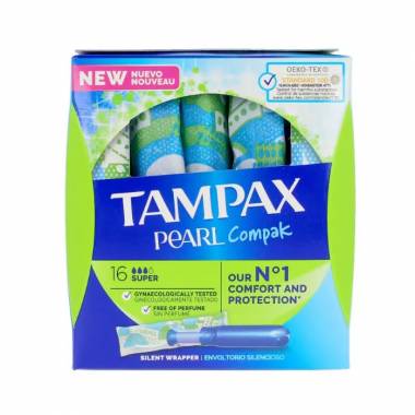 "Tampax Pearl Super" 18 vienetų