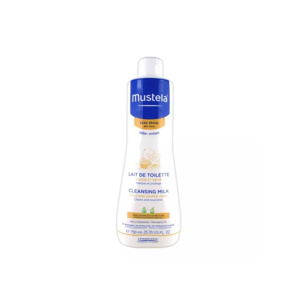 "Mustela" valomasis pienelis sausai odai 750ml