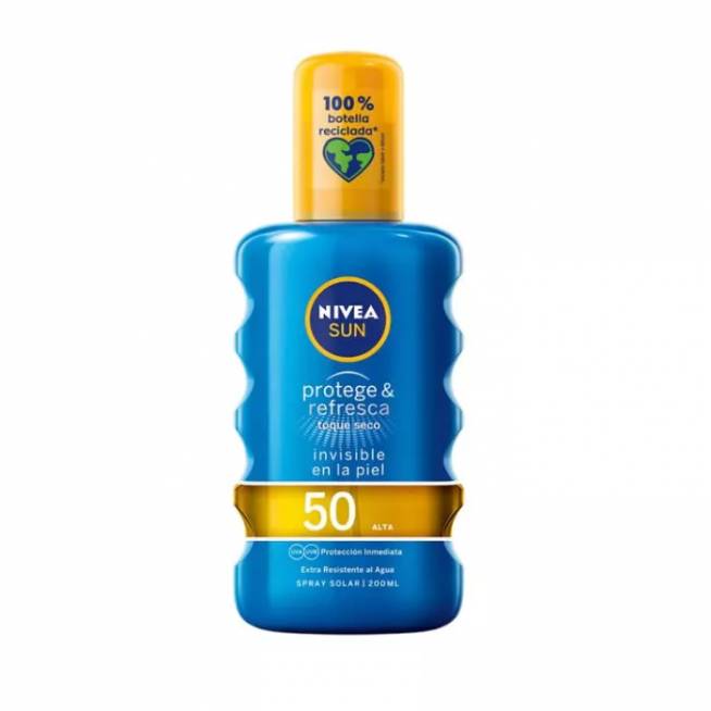 "Nivea" apsauginis ir gaivinamasis purškalas nuo saulės Spf50 200ml