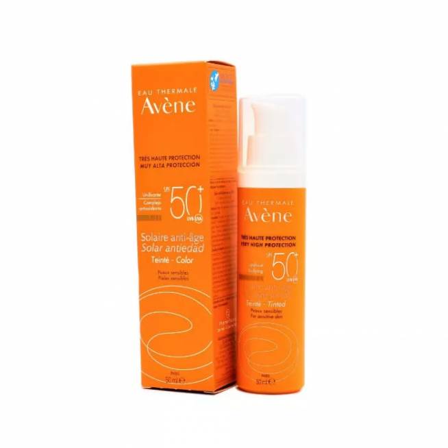 "Avene Solar Anti-Aging Color Spf50 +" 50ml