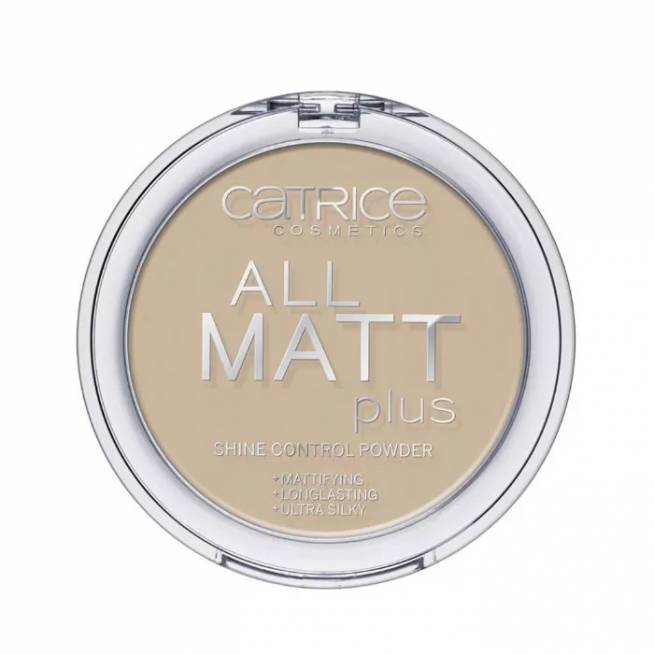 Catrice All Matt Plus blizgesį kontroliuojanti pudra 030 Warm Beige 10gr