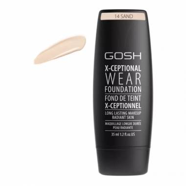 "Gosh X-Ceptional Wear Foundation" ilgalaikis makiažas 14 Sand 35ml