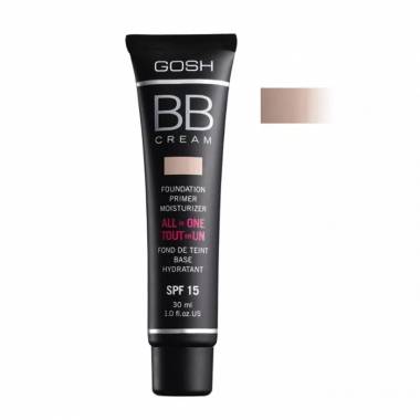 "Gosh" BB kremas Foundation Primer Moisturizer 02 Beige 30ml