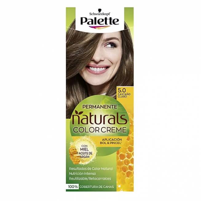 Schwarzkopf Palette Naturals Color Creme 5.0 Šviesiai ruda