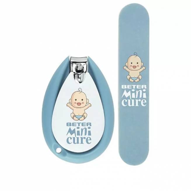 "Beter Baby Minicure Duo Kit" mėlynas