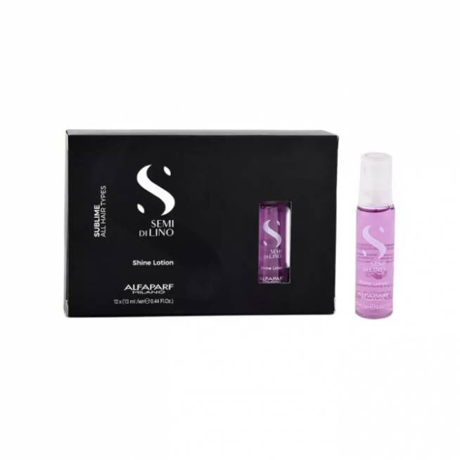 Alfaparf Milano Linų sėmenų losjonas "Sublime Shine Lotion" ampulės 12x13ml