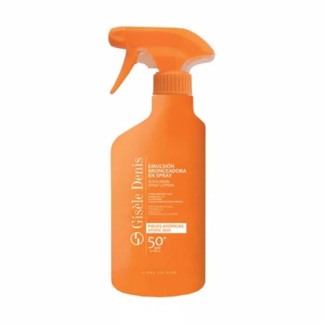 Gisèle Denis Atopinė odos įdegio emulsija Spf50 + purškiklis 300ml