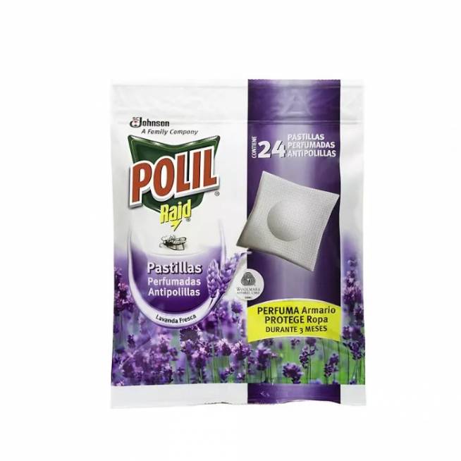 "Polil Lavender Mothproof" tabletės 24 vienetai