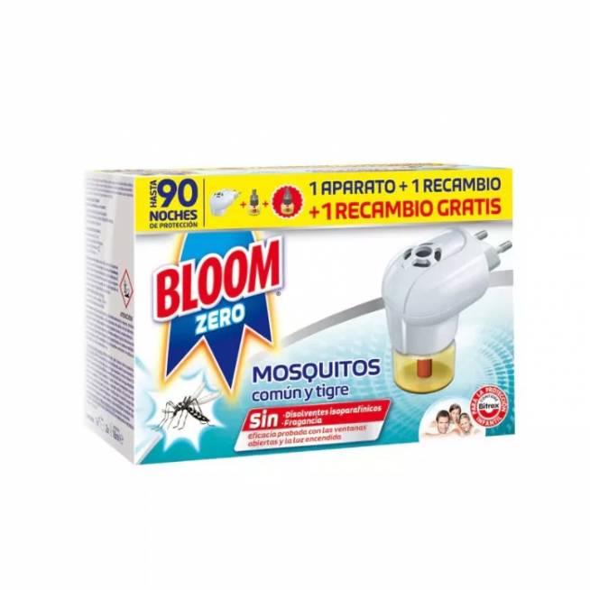 "Bloom Zero Mosquitoes" 1 elektrinis prietaisas + 2 papildymai