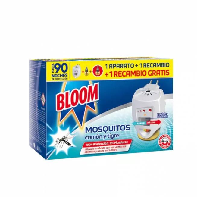 "Bloom Zero Mosquitoes" 1 elektrinis prietaisas + 2 papildymai