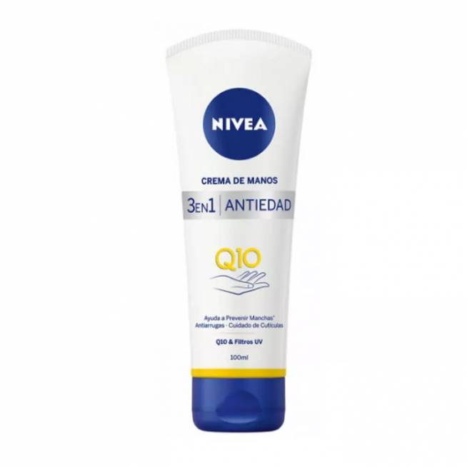 "Nivea 3 in 1 Q10 Anti-Age Care" rankų kremas 100ml