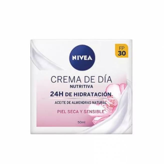 "Nivea" maitinamasis dieninis kremas 24h drėkinimas sausai ir jautriai odai 50ml