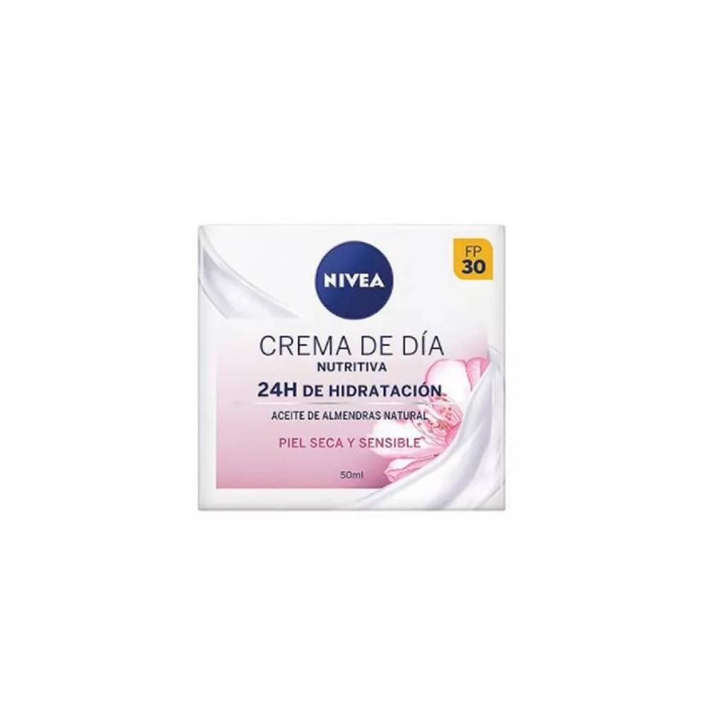 "Nivea" maitinamasis dieninis kremas 24h drėkinimas sausai ir jautriai odai 50ml