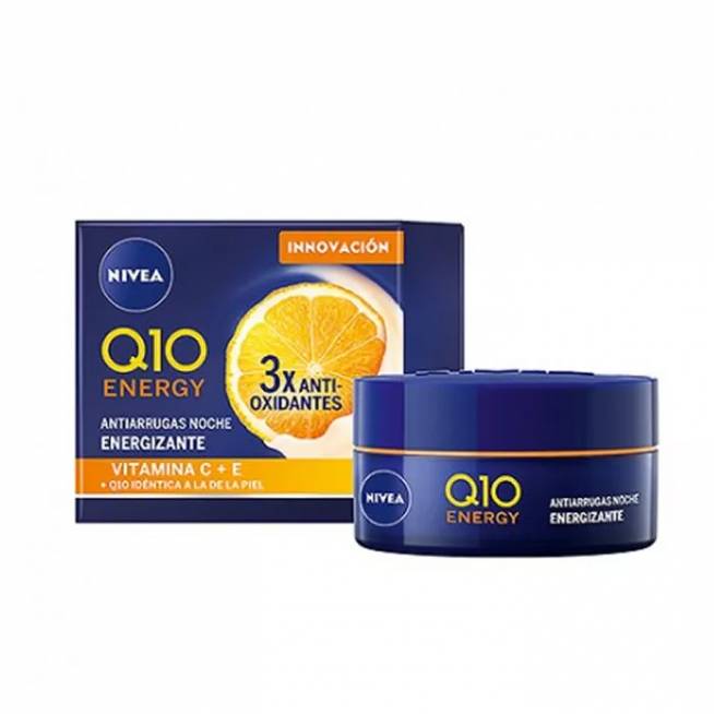 "Nivea Q10 Energy Recharging" naktinis kremas 50ml