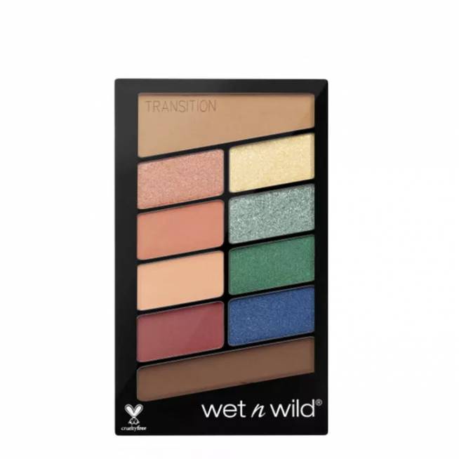 "Wet N Wild Color Icon" akių šešėlių paletė "Stop Playing Safe