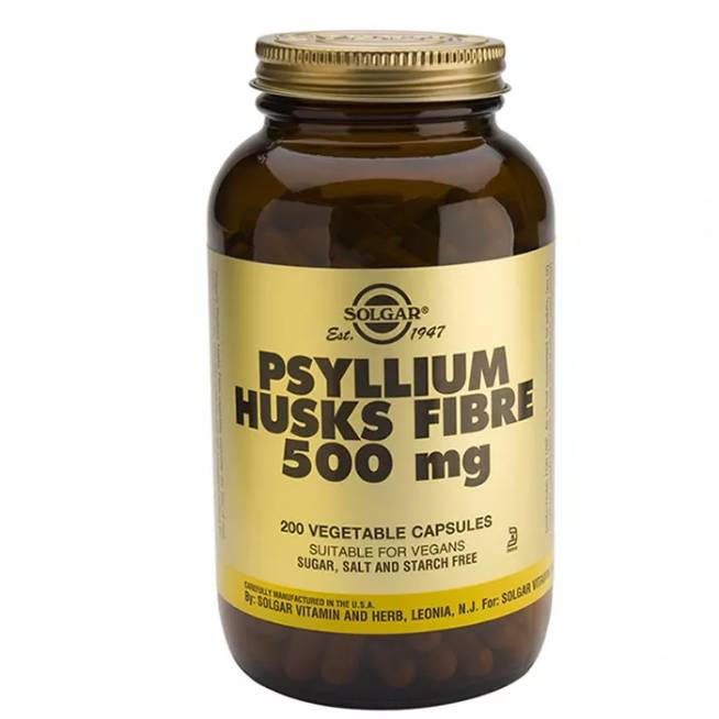 Solgar Psyllium Husk 200 kapsulių