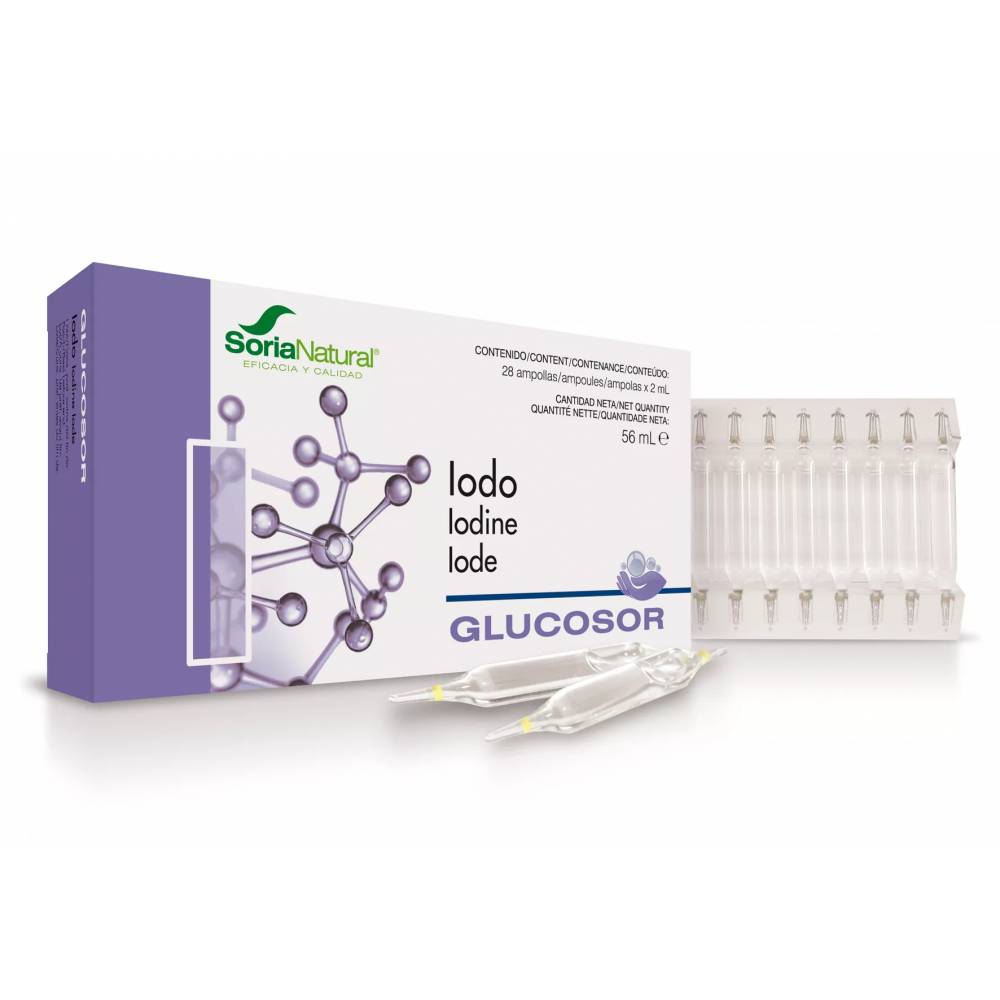 Soria Glucosor Jodas 28 ampulės X 2ml