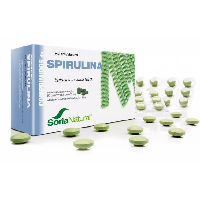 Soria Spirulina 60 Comp