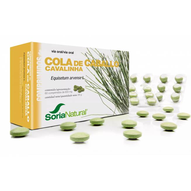 Soria Cola Caballo 600 mg 60 Comp