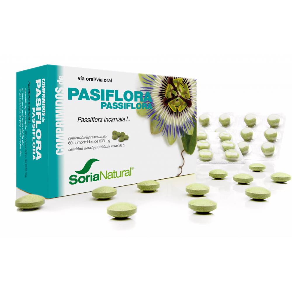 Soria Passionflower 600 Mg 60 Comp