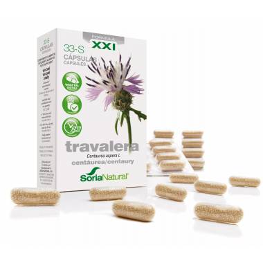 Soria 33-S Travalera 200 Mg 30 kapsulių