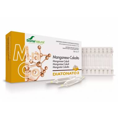 Soria Diatonate 3 mangano-kobalto 28 ampulų X 2ml