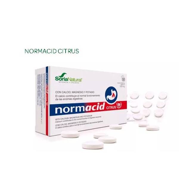 Soria Normacid Citrus 32 Comp X 1250 Mg