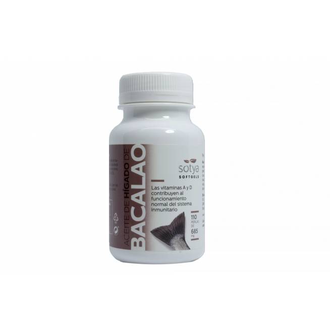 Sotya Higado Bacalao 685 Mg 110 perlas