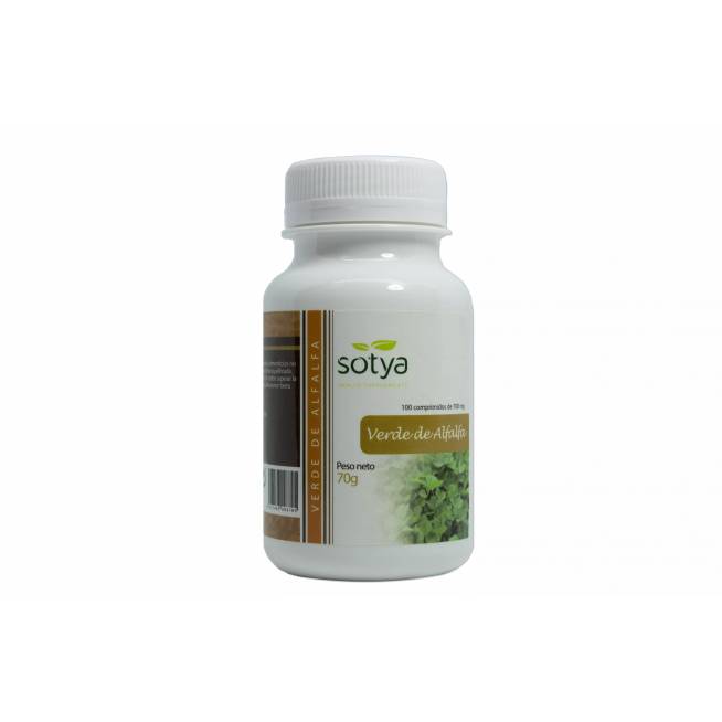 Sotya Verde Alfalfa De 700 Mg 100 Comp