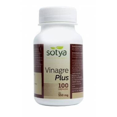 Sotya Vinagre Plus 550 Mg 100 Caps