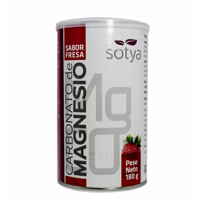 Sotya Carbonate De Magnesio Fresa 180g