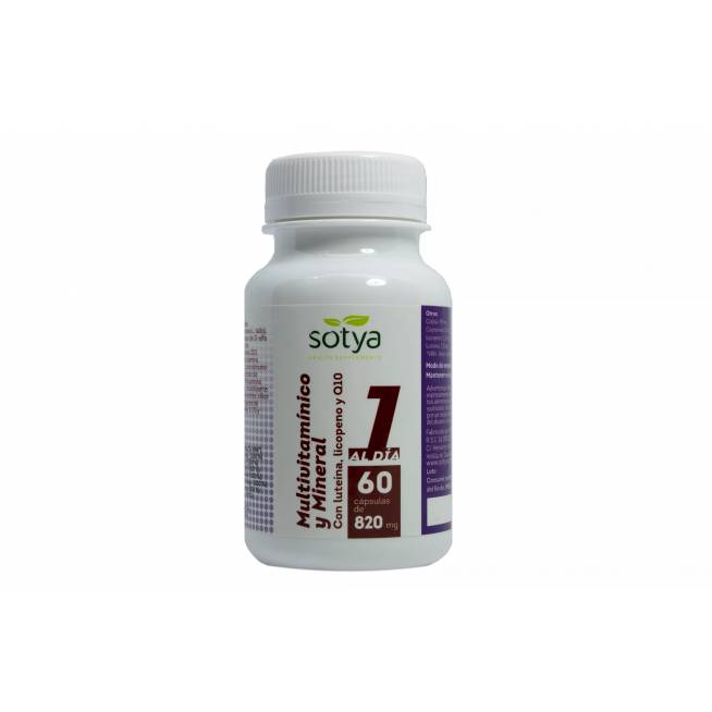 Sotya Multivitaminų ir mineralų 820mg 60 kapsulių