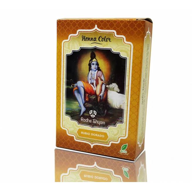 Henna Rubio Dorado Polvo Radhe 100g