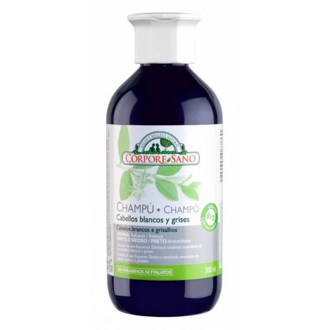 Corpore Champu Cabellos Gris-Blanco 300ml Bio