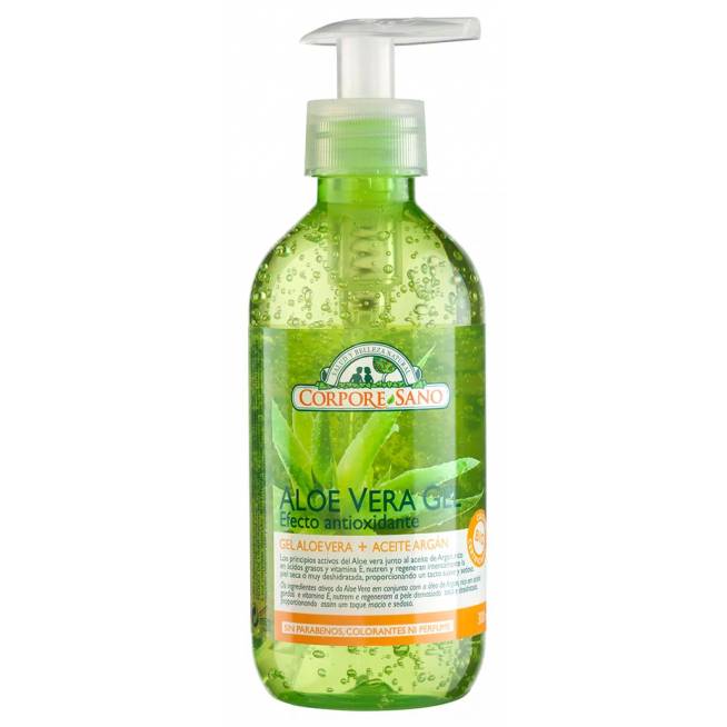 "Corpore" gelis Aloe Vera Argano aliejus 300ml Bio