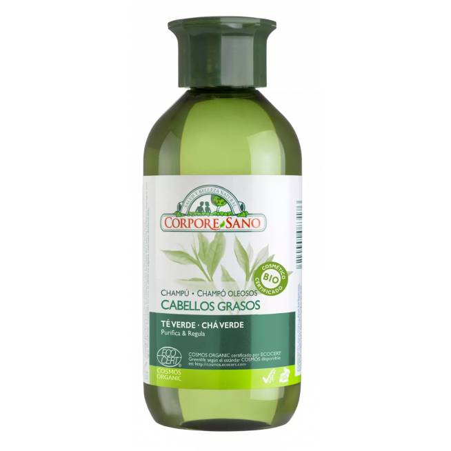 "Corpore" šampūnas riebiems plaukams "Cosmos Organic" 300ml