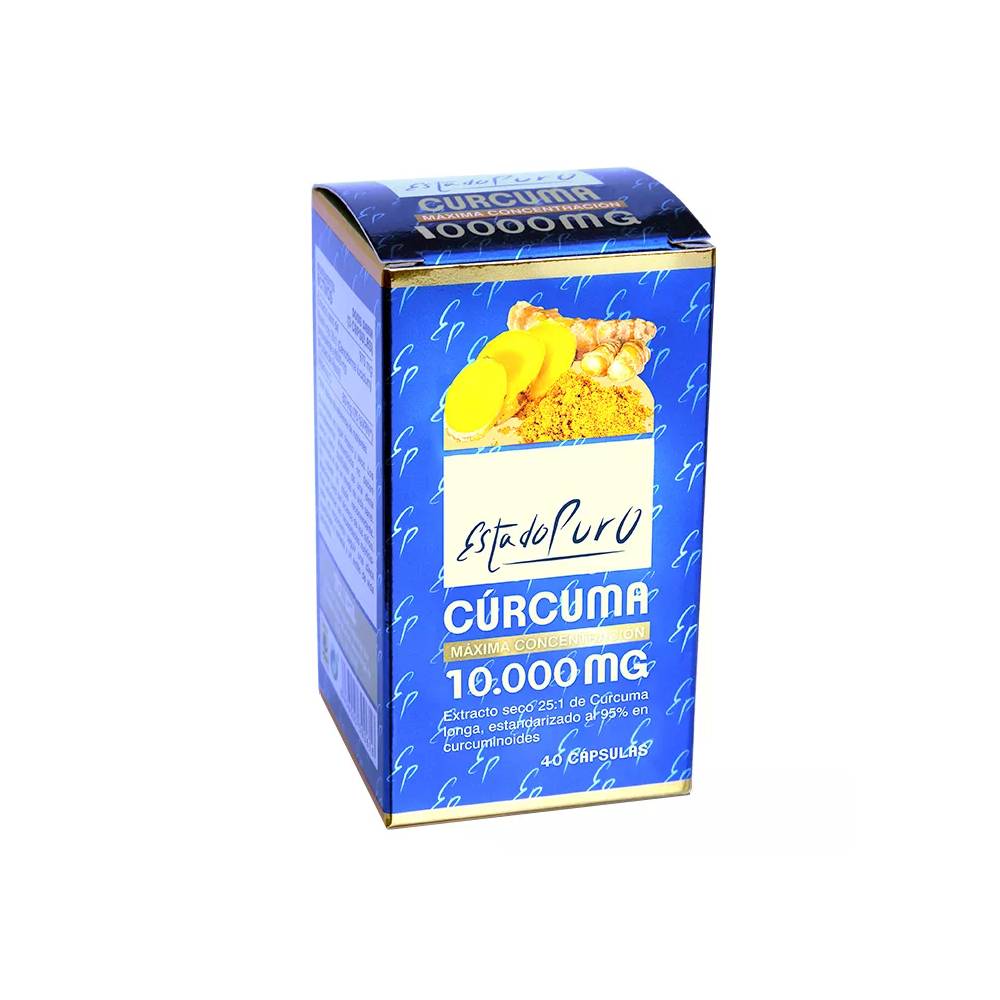 Tongil valstybė Grynas Curcuma 10,000 Mg 40 Caps