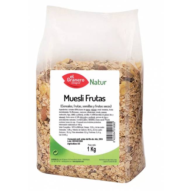 Granero Muesli 10 vaisių 1 kg