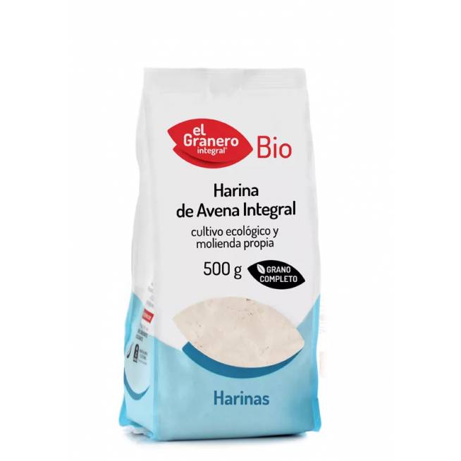 Granero Harina Avena Integral Bio 500g