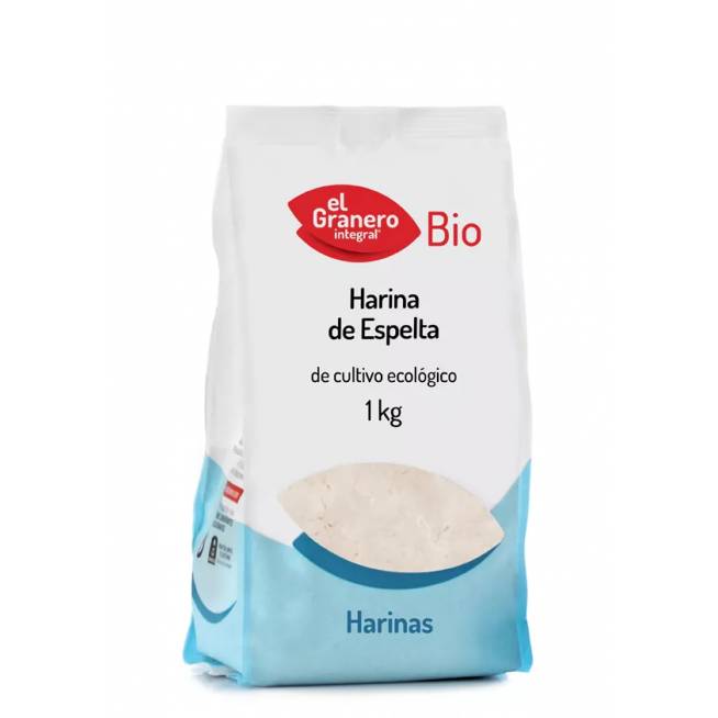 Granero Harina Espelta Blanca Bio 1 kg C-Gluten