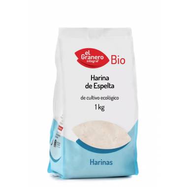 Granero Harina Espelta Blanca Bio 1 kg C-Gluten