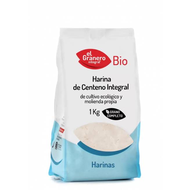 Grūdų kruopos Harina De Centeno Integral Bio 1 kg