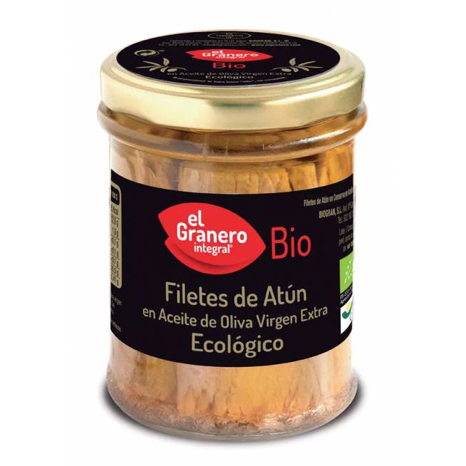 Granero Filetes De Atun Organic 195g