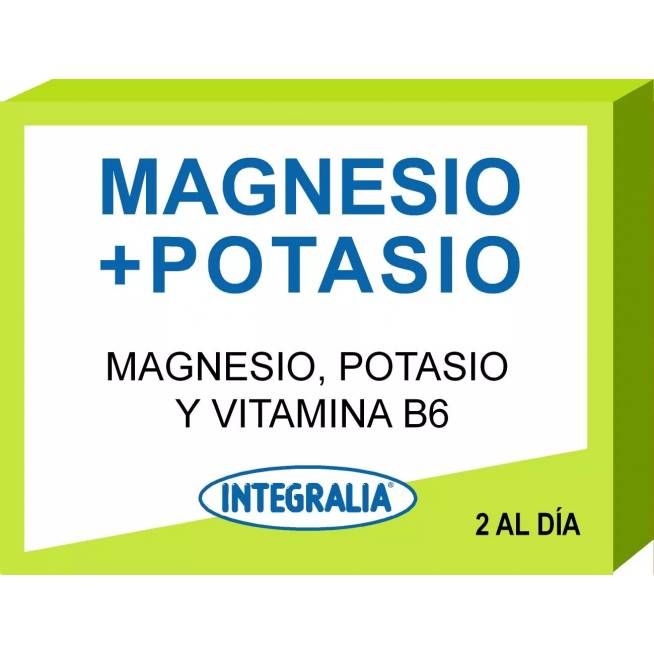 Integralia Magnesio Potasio Vitamina B6 60 Caps